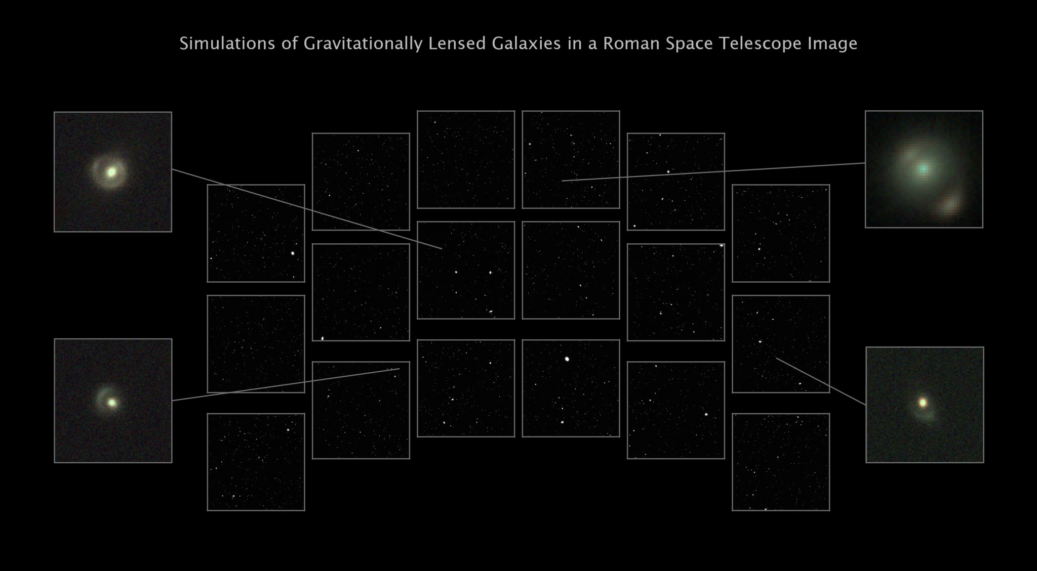 NASA utiliza telescópio Roman para investigar 'lentes' cósmicas e entender matéria escura