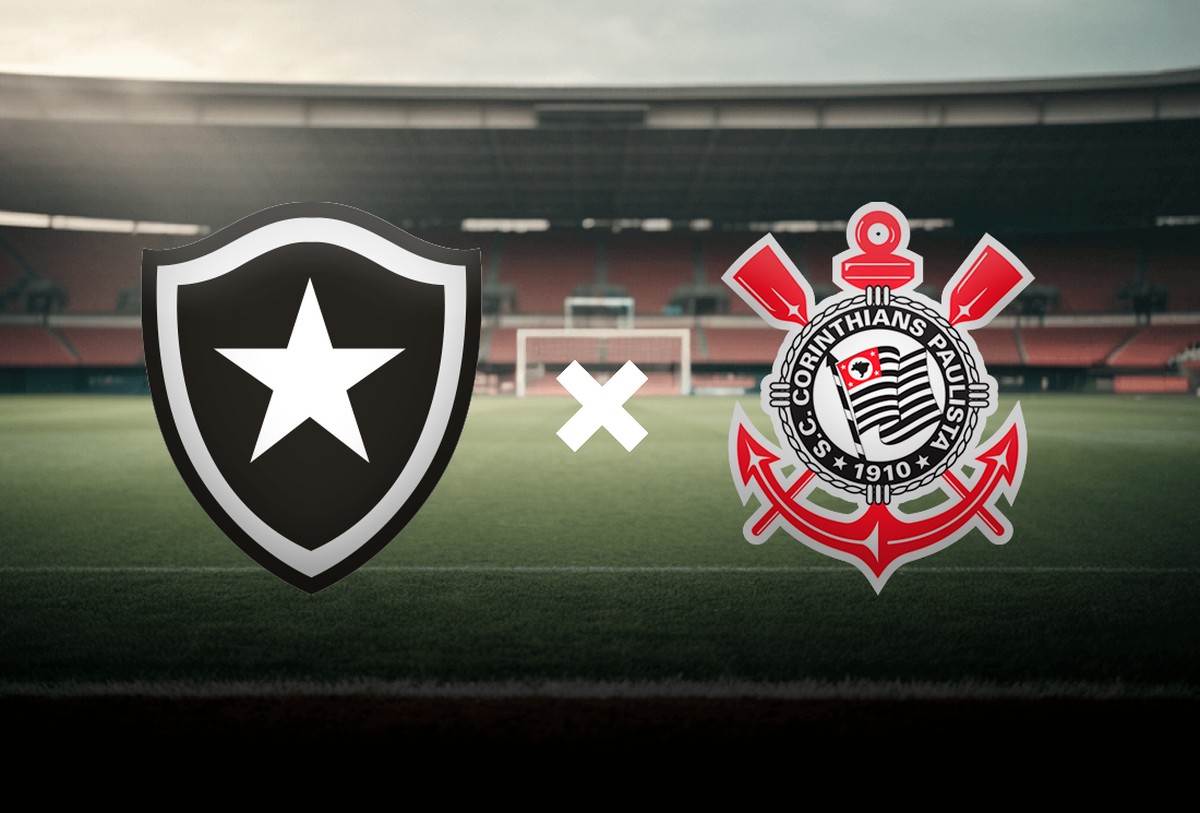 Botafogo e Corinthians se enfrentam no Brasileirão; veja onde assistir ao vivo