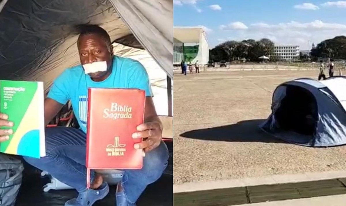 Moraes determina proibição de acampamentos perto da Praça dos Três Poderes