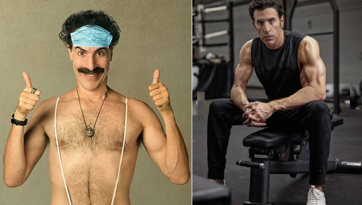 Ator de ‘Borat’ surpreende com transformação física para filme da Marvel
