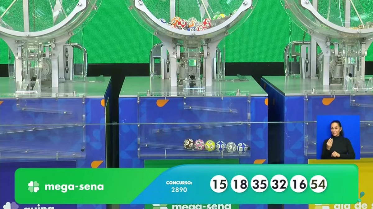 Mega-Sena sorteia R$ 24,9 milhões e divulga números do sorteio deste sábado
