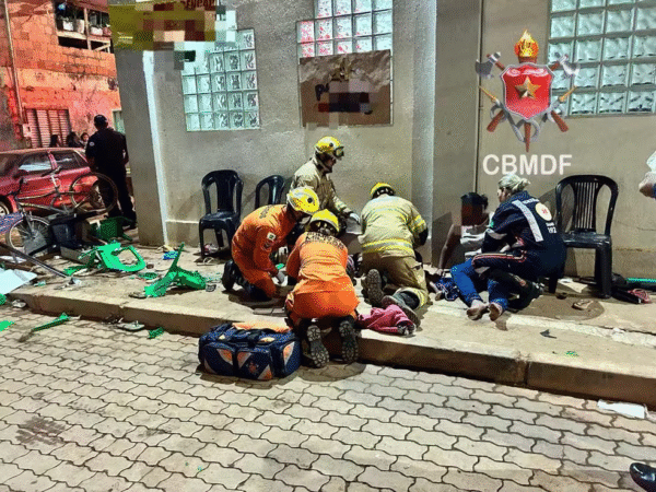 Motorista embriagado atropela fiéis na saída de igreja em Brasília