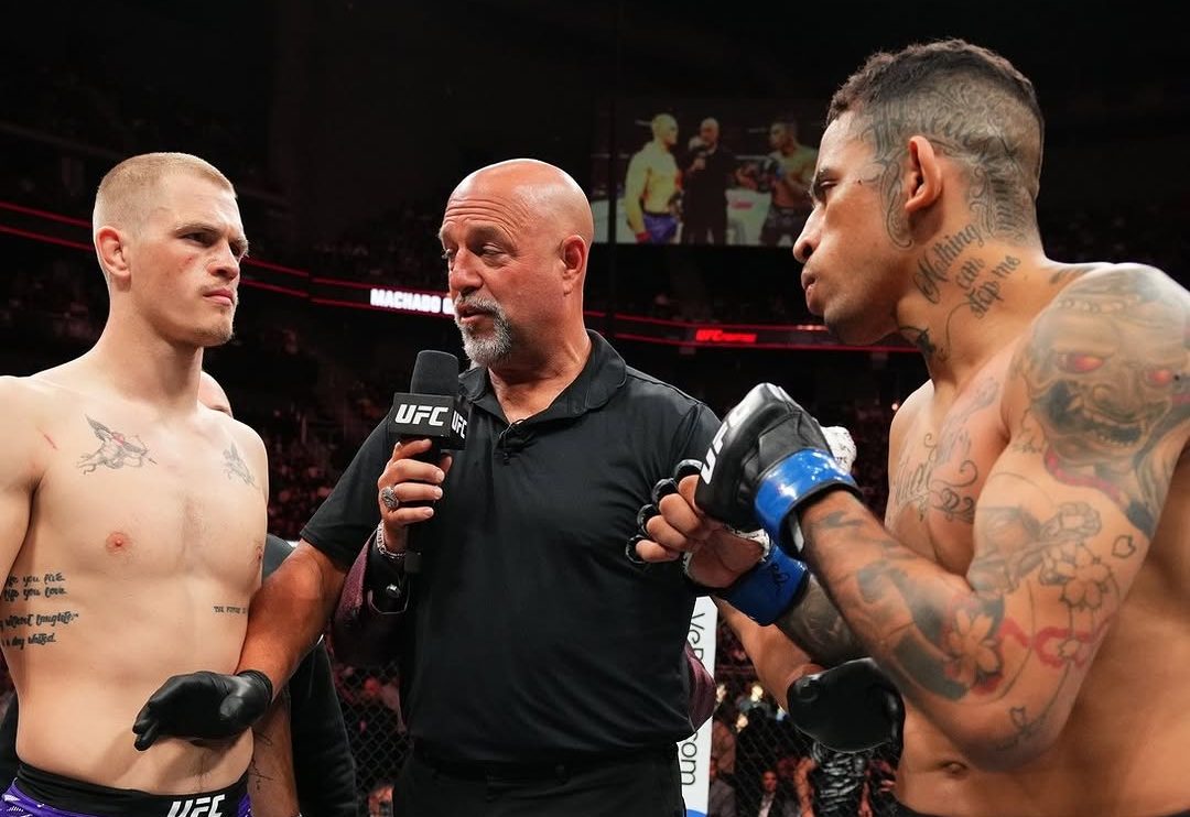 Ian Machado Garry derrotou Carlos Prates no UFC Kansas City. (Foto: Reprodução X UFC)