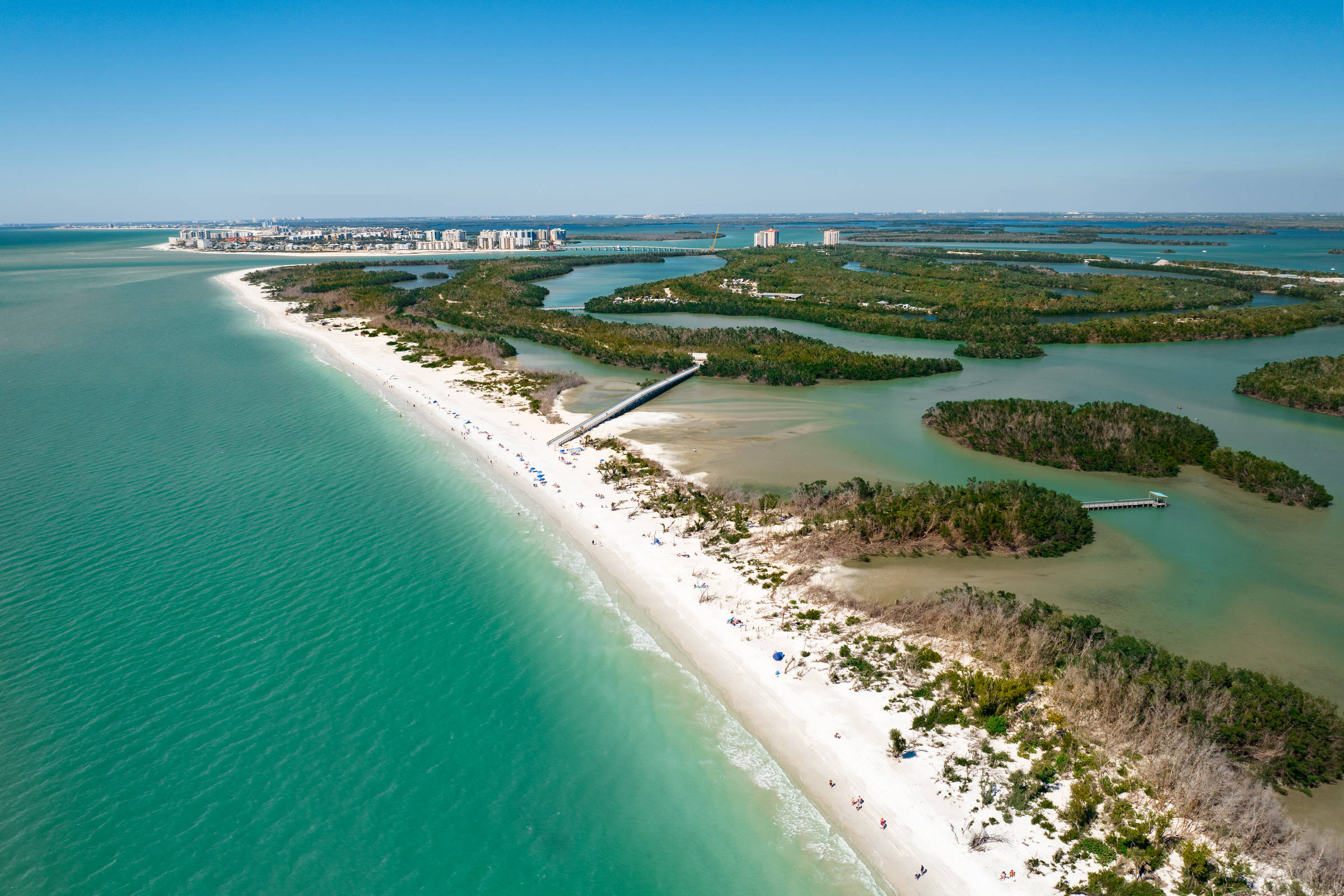 Clima tranquilo predomina no sudoeste da Flórida, perto de Miami e Orlando