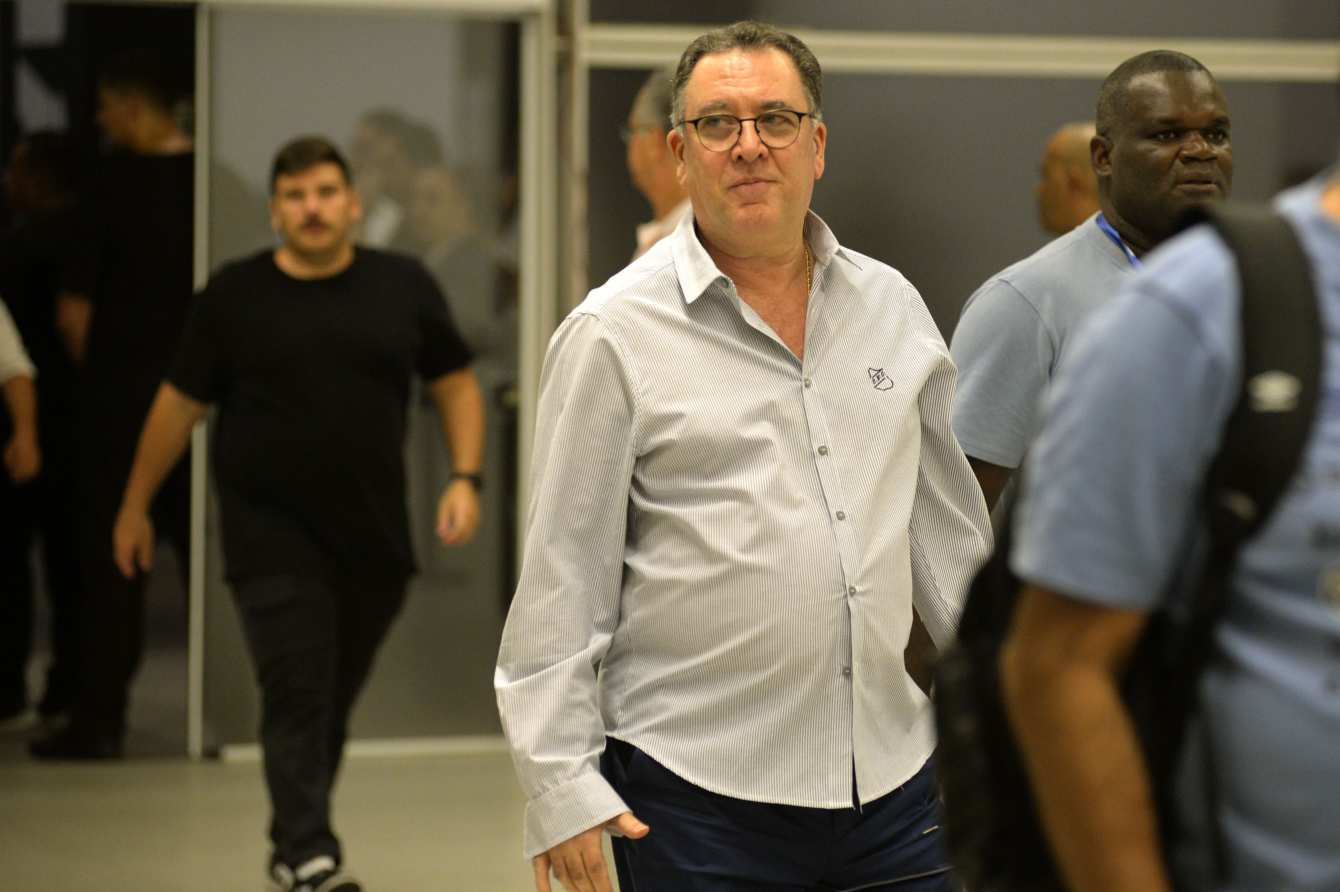 Pedro Caixinha no Santos (Foto: Raul Baretta/ Santos)
