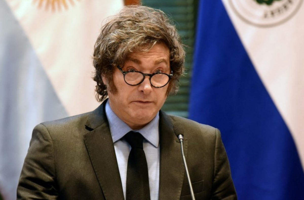 O presidente da Argentina, Javier Milei (Foto: Daniel Duarte/AFP)