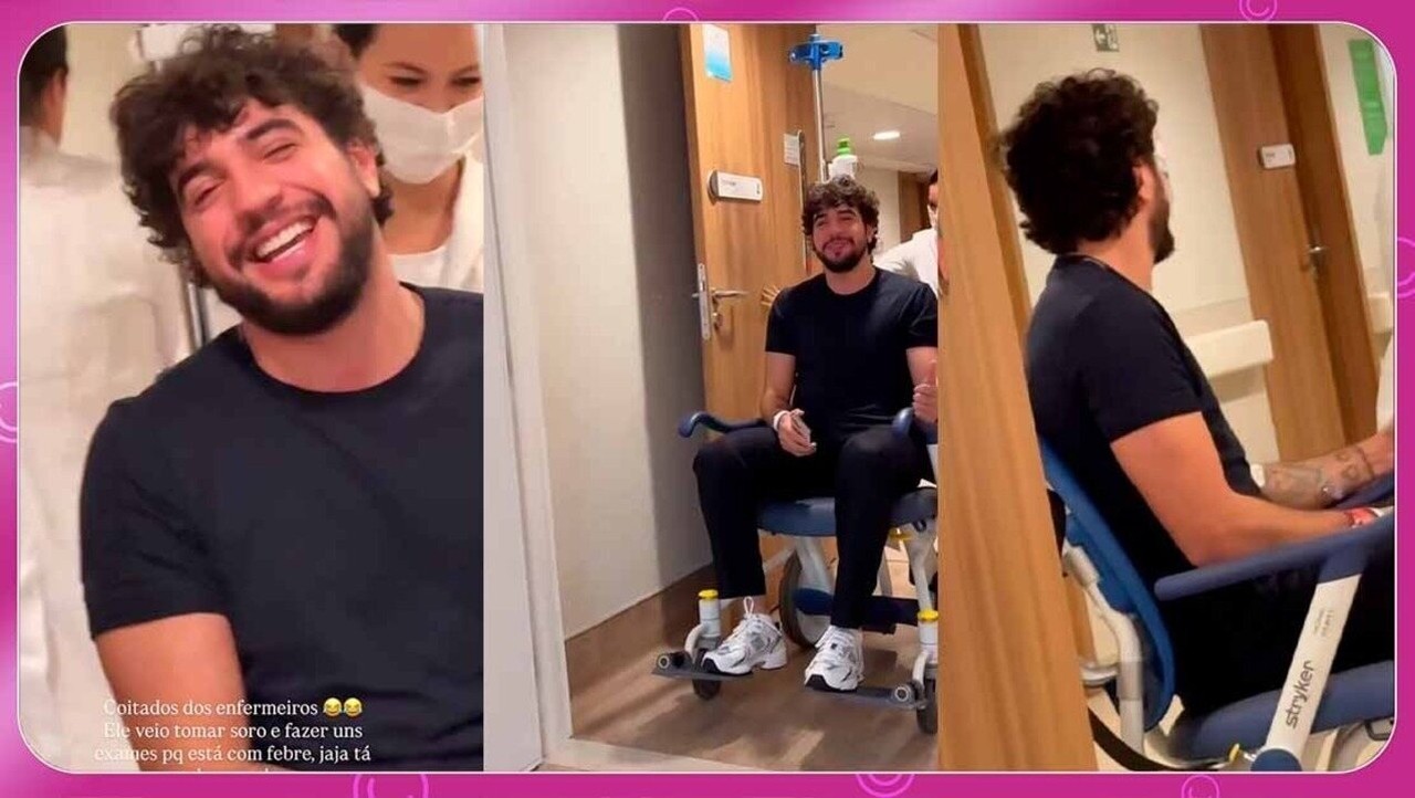 Rafa Kalimann compartilha momento de cuidados com o bichinho no hospital