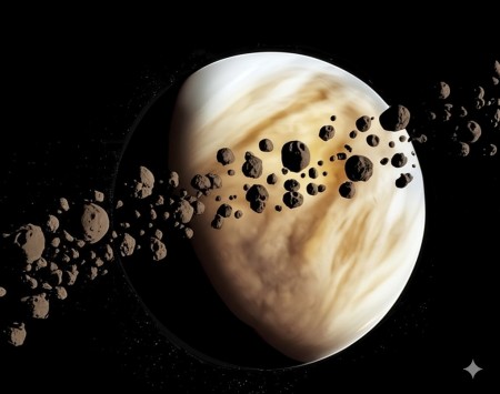 Asteroides ocultos perto de Vênus representam risco potencial para a Terra