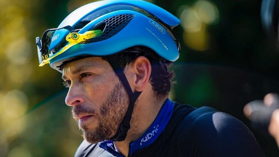 O ciclista Vitor Medrado, morto durante um roubo de celular em São Paulo (Foto: Vitor Medrado/Reprodução)