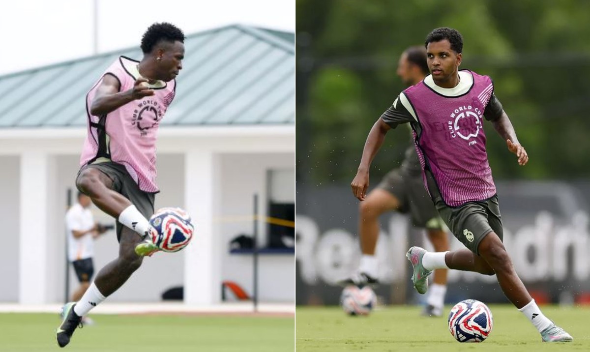 Real Madrid enfrenta desafio nas quartas do Mundial com Vini Jr e Rodrygo em fases distintas