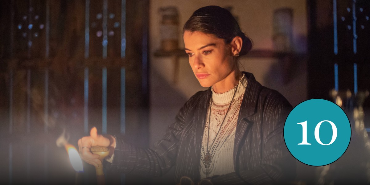 Alinne Moraes brilha como Jânia na nova novela 'Guerreiros do Sol'