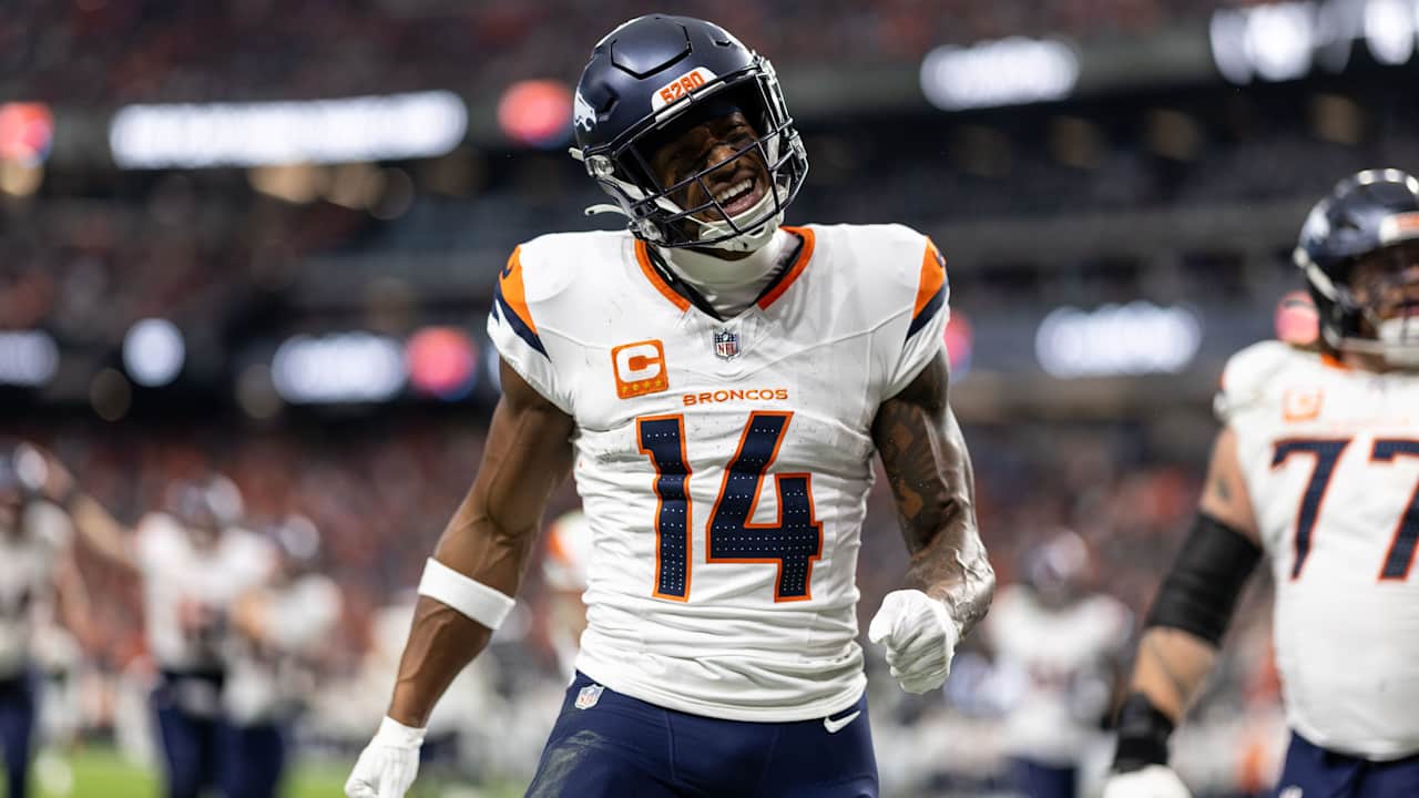 Courtland Sutton abre mão de dinheiro para manter time dos Broncos unido