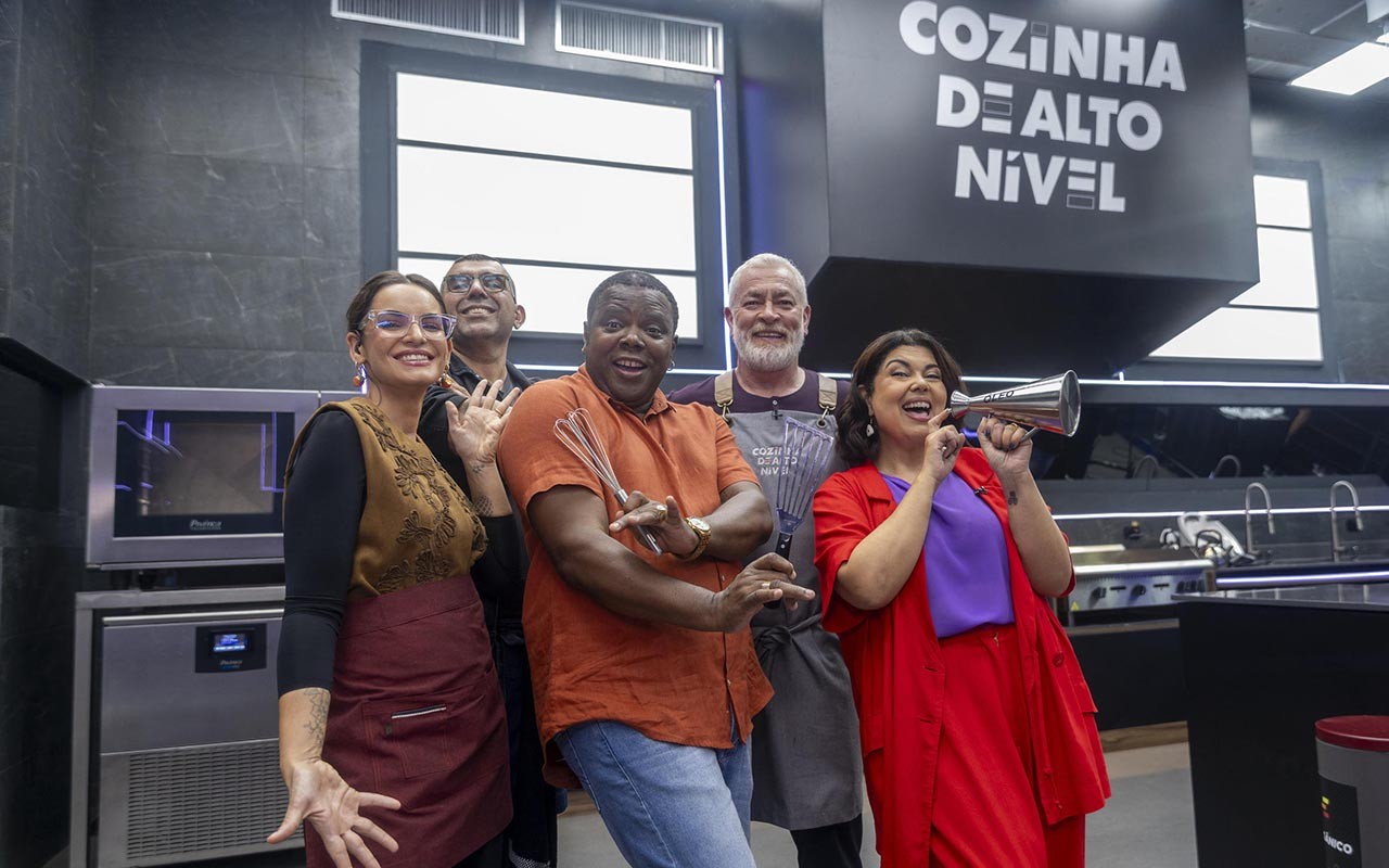 Mentores do 'Chef de Alto Nível' enfrentam novos desafios em programa do GNT