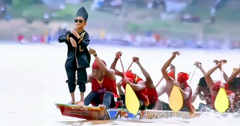Menino dança em barco na Indonésia e gera fenômeno de 'aura farming'