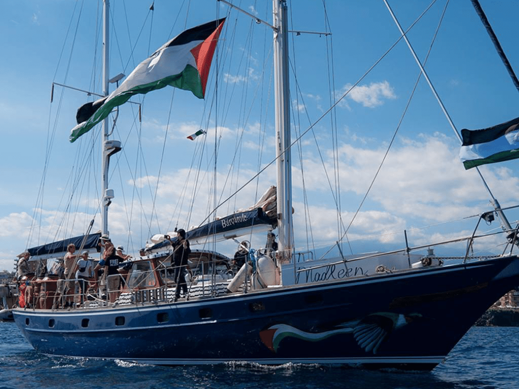 Oito ativistas detidos em Israel após tentativa de levar ajuda a Gaza