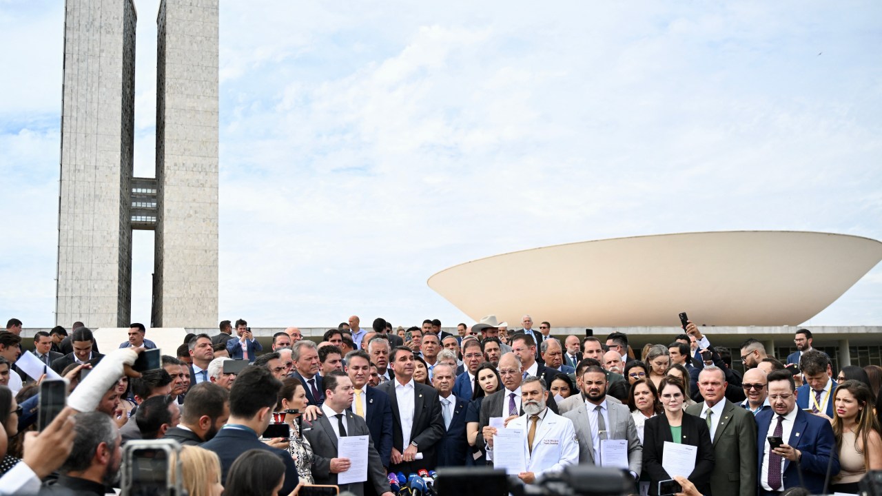 Alcolumbre considera ilegal tentativa bolsonarista de interditar o Congresso