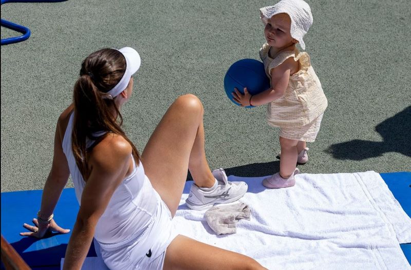 Calor marca os bastidores das semifinais femininas e da final mista do torneio