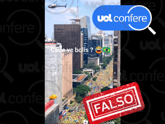 Vídeo de manifestação bolsonarista é desmentido; imagens são de ato de 2024