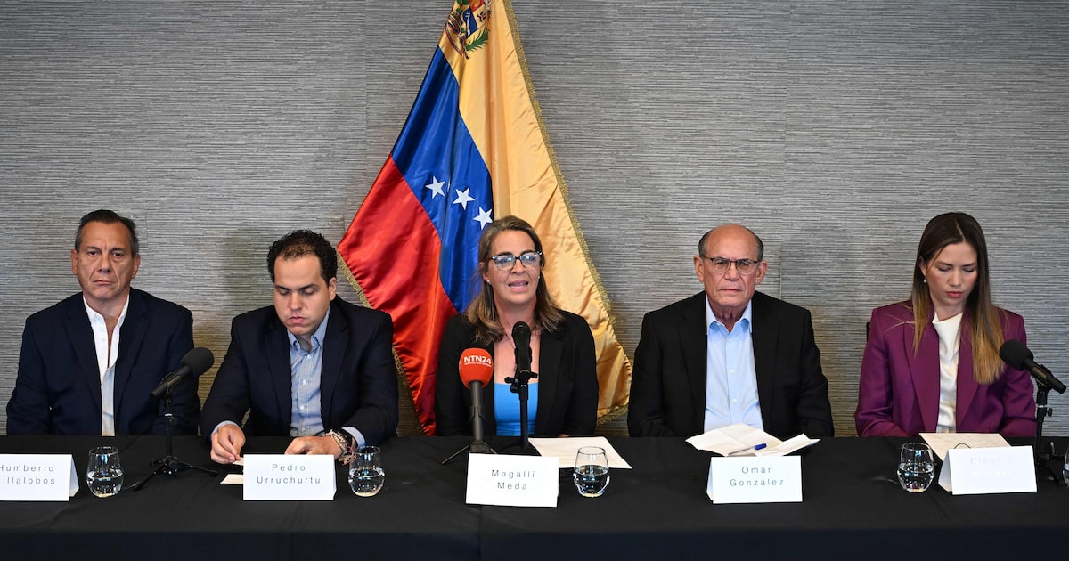 Opositores do regime venezuelano passaram um ano dentro da embaixada argentina em Caracas. (Foto: Alex Wroblewski/AFP)