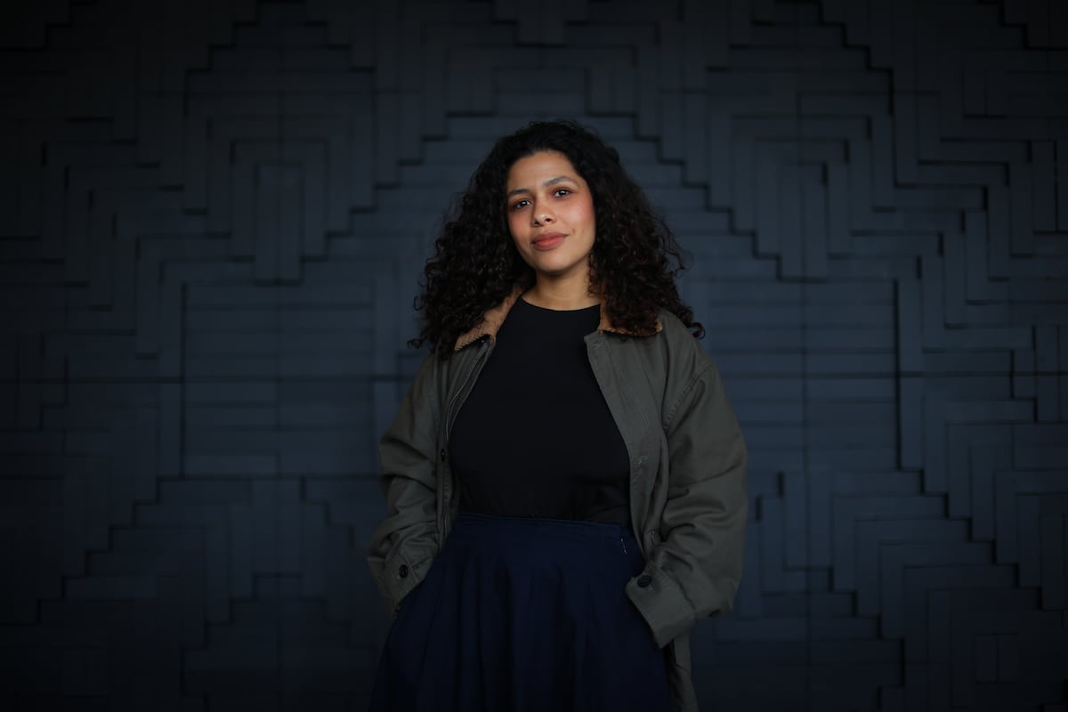 Arianna de Sousa-García em Bogotá, no dia três de maio de dois mil e vinte e cinco. (Foto: ANDRÉS GALEANO)