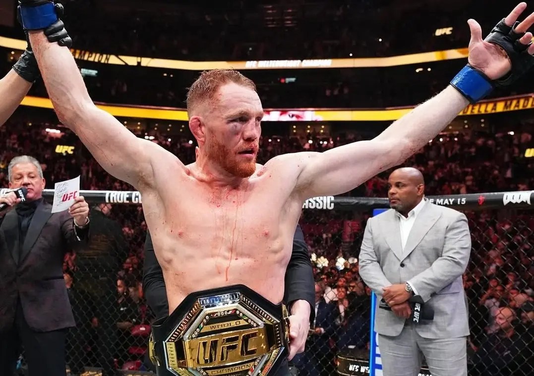 Jack Della Maddalena foi coroado o novo campeão meio-médio do UFC. (Foto: Reprodução/Instagram)