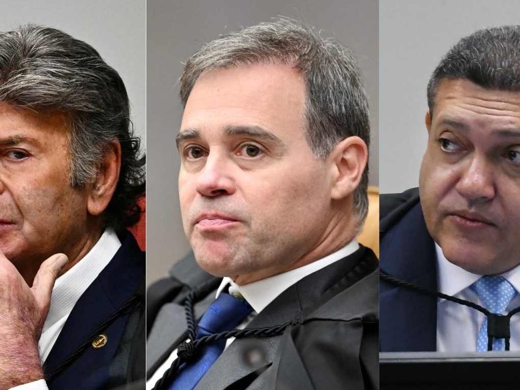 Fux, Mendonça e Nunes apoiam Moraes em 70% das votações no STF