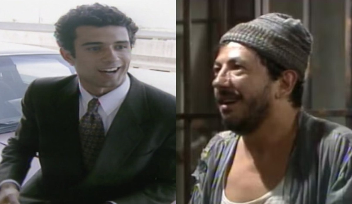Marcos Pasquim e Marcos Oliveira (Foto: TV Globo)