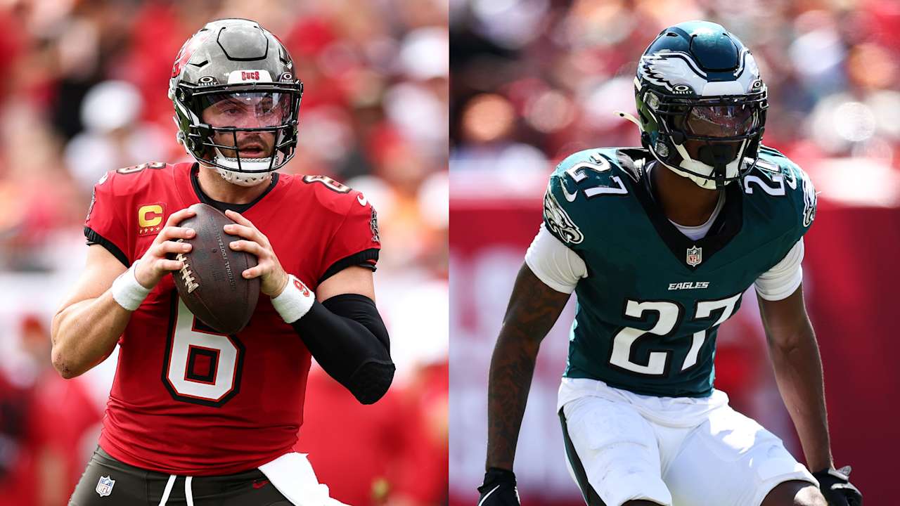 Baker Mayfield retorna e Quinyon Mitchell se destaca na lista dos 100 melhores jogadores