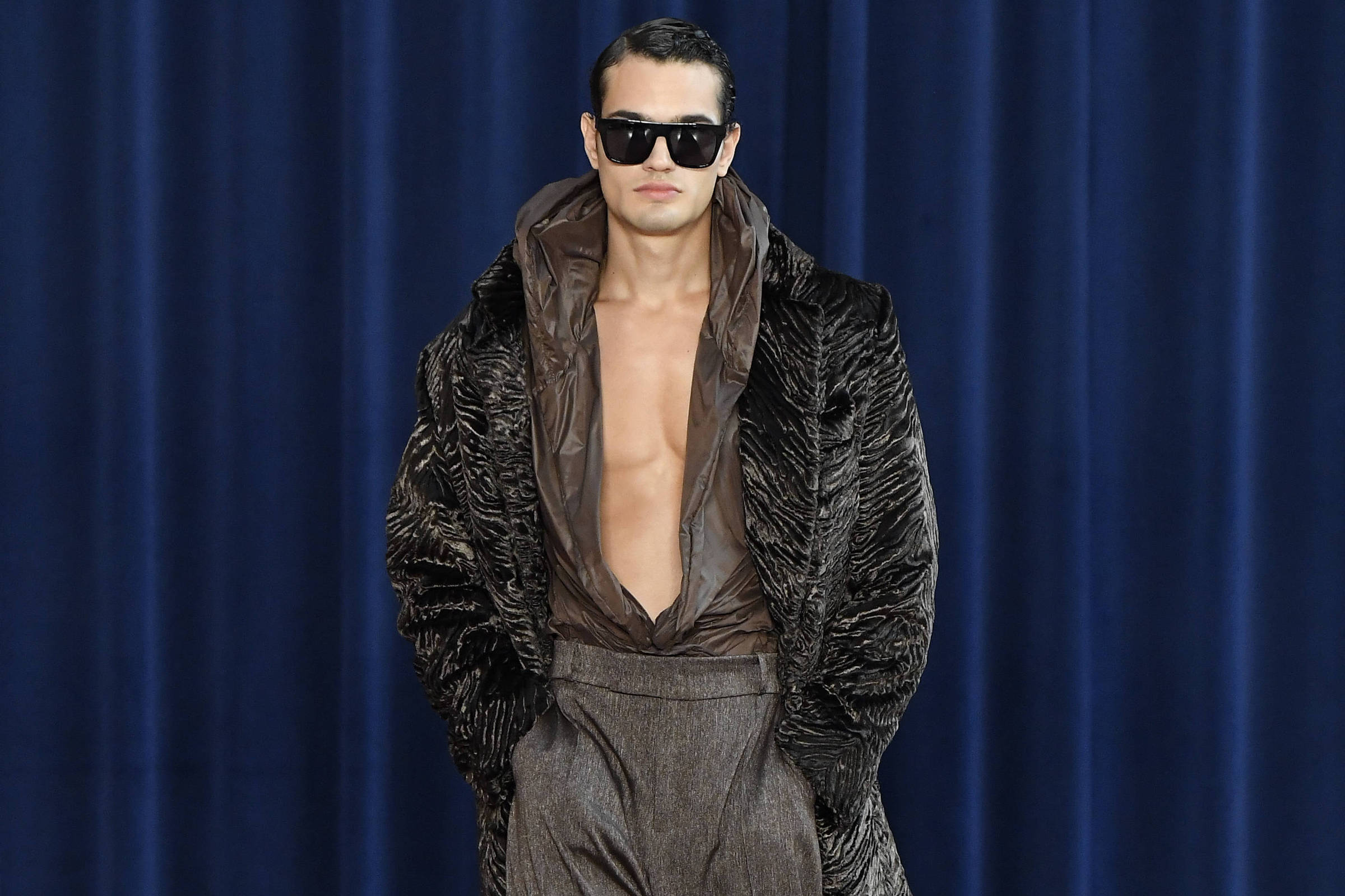 Look do desfile de João Pimenta na São Paulo Fashion Week (Foto: Marcelo Soubhia/@agfotosite)