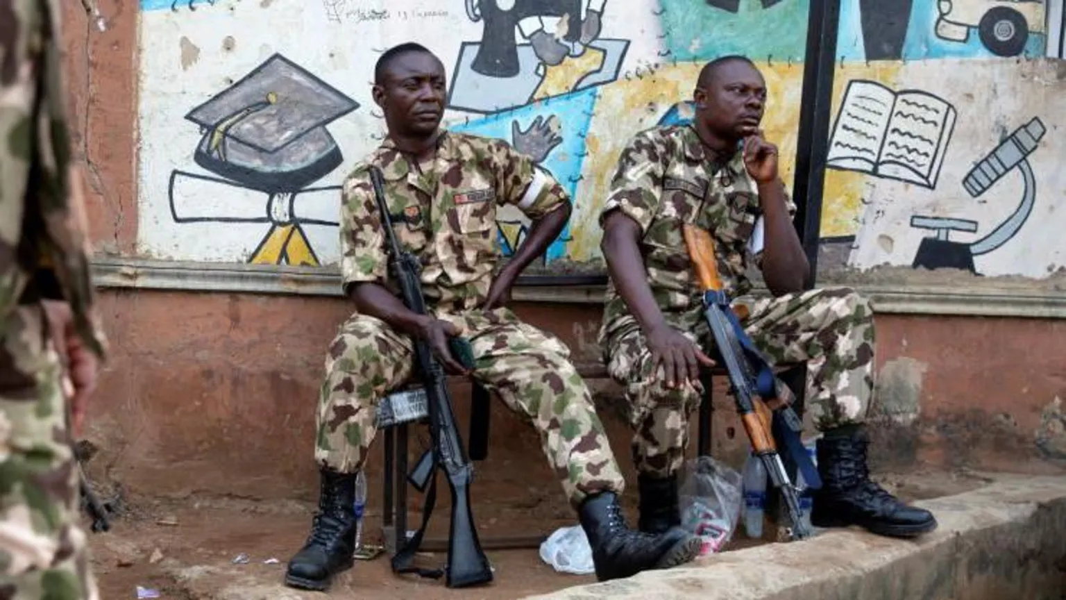 Foto de soldados nigerianos - Foto: Reuters