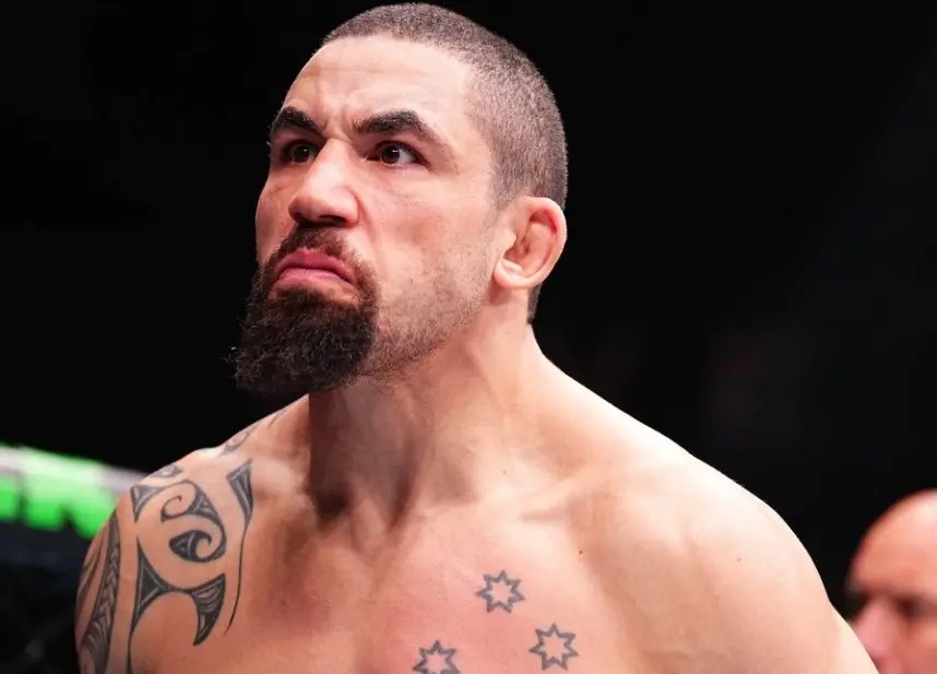 Robert Whittaker e Reinier de Ridder são a atração principal do UFC Abu Dhabi. (Foto: Montagerm Super Lutas)