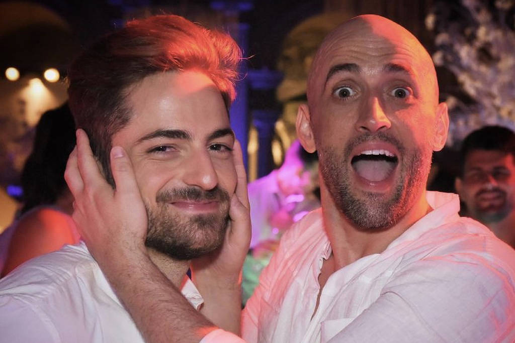Thales Bretas e o ator Paulo Gustavo: viúvo cria exposição para homenagear ator (Foto: @thalesbretas no Instagram)