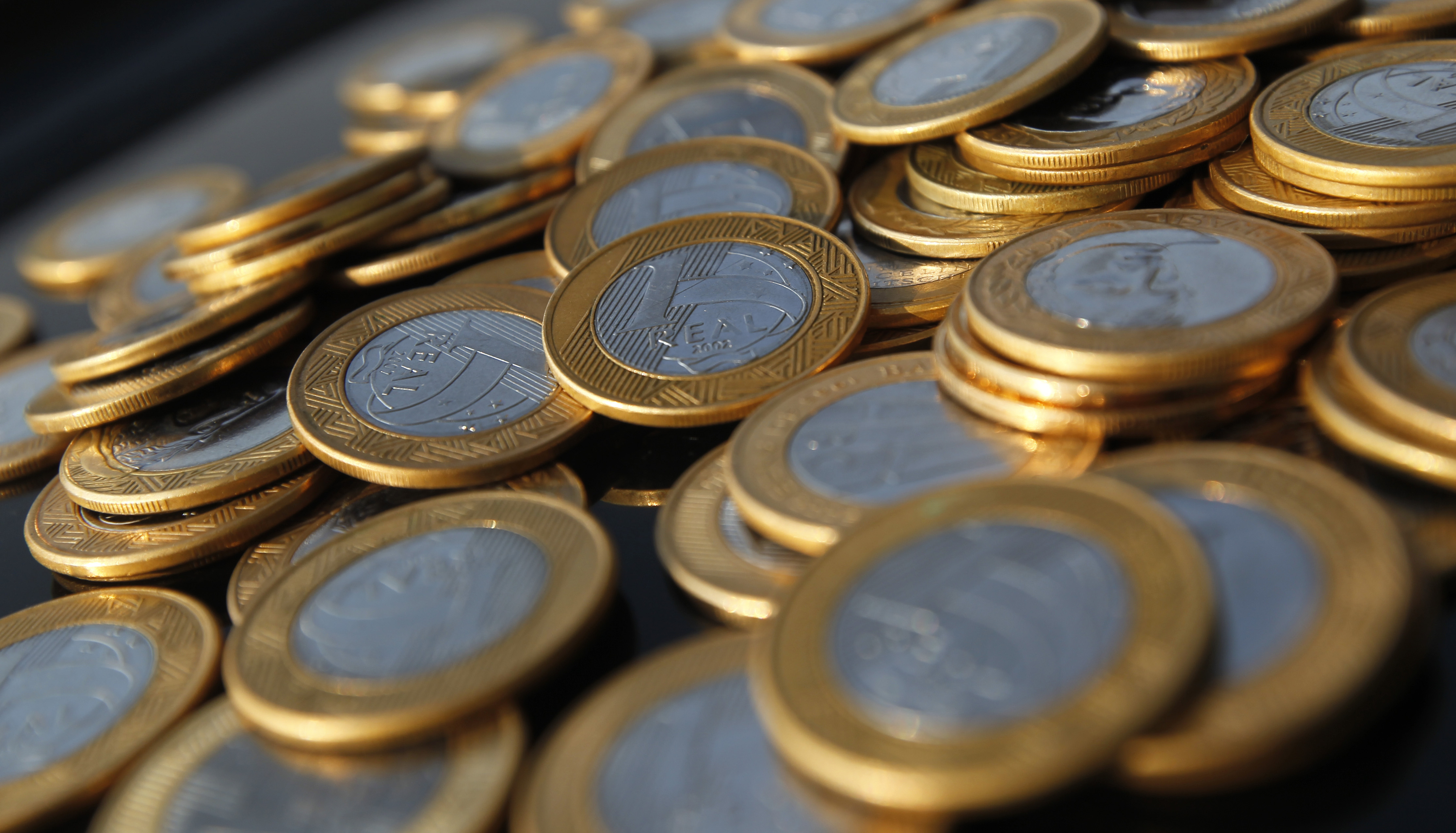 Imagem ilustrativa de moedas de 1 real (Foto: REUTERS/Bruno Domingos)