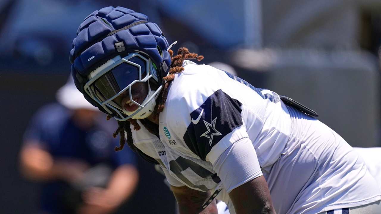 Tyler Guyton, do Cowboys, pode ter rompido o ligamento do joelho em treino
