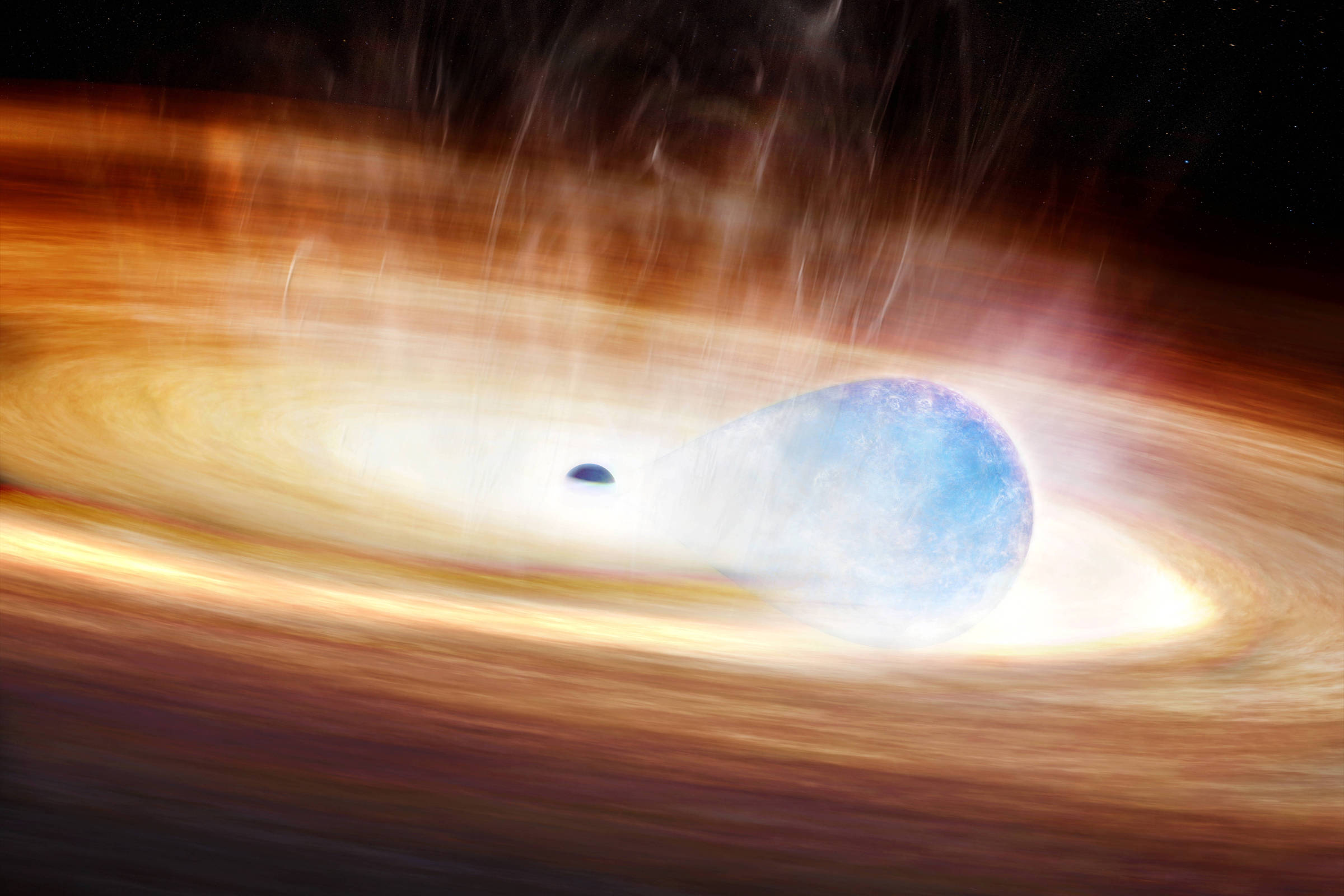 Astrônomos registram dança cósmica que pode indicar nova supernova