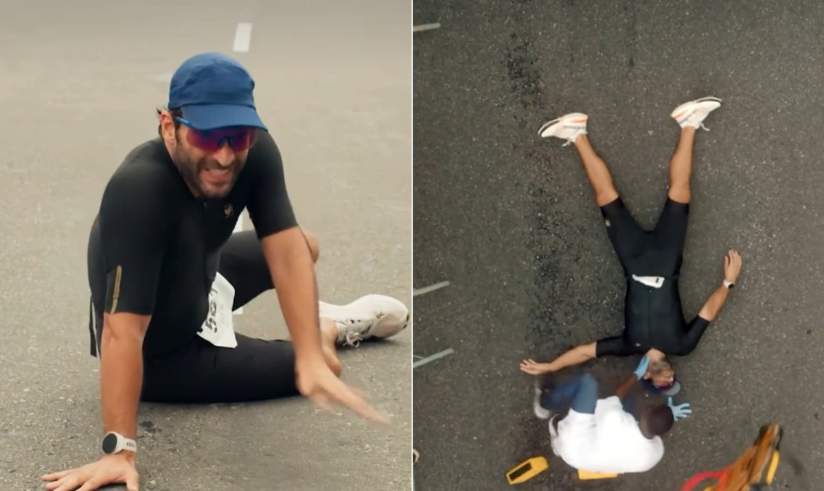 Afonso Roitman desmaia em triatlo e alerta para riscos de atletas em competições