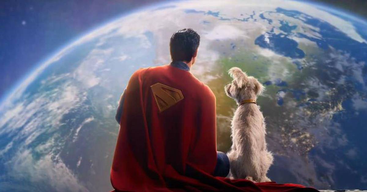 Superman ganha nova imagem com Krypto e robôs na Fortaleza da Solidão (Foto: Reprodução)