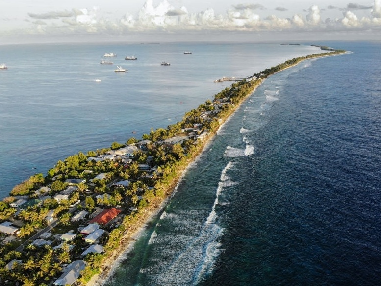 Ilha entre Havaí e Austrália enfrenta desaparecimento e população busca asilo climático