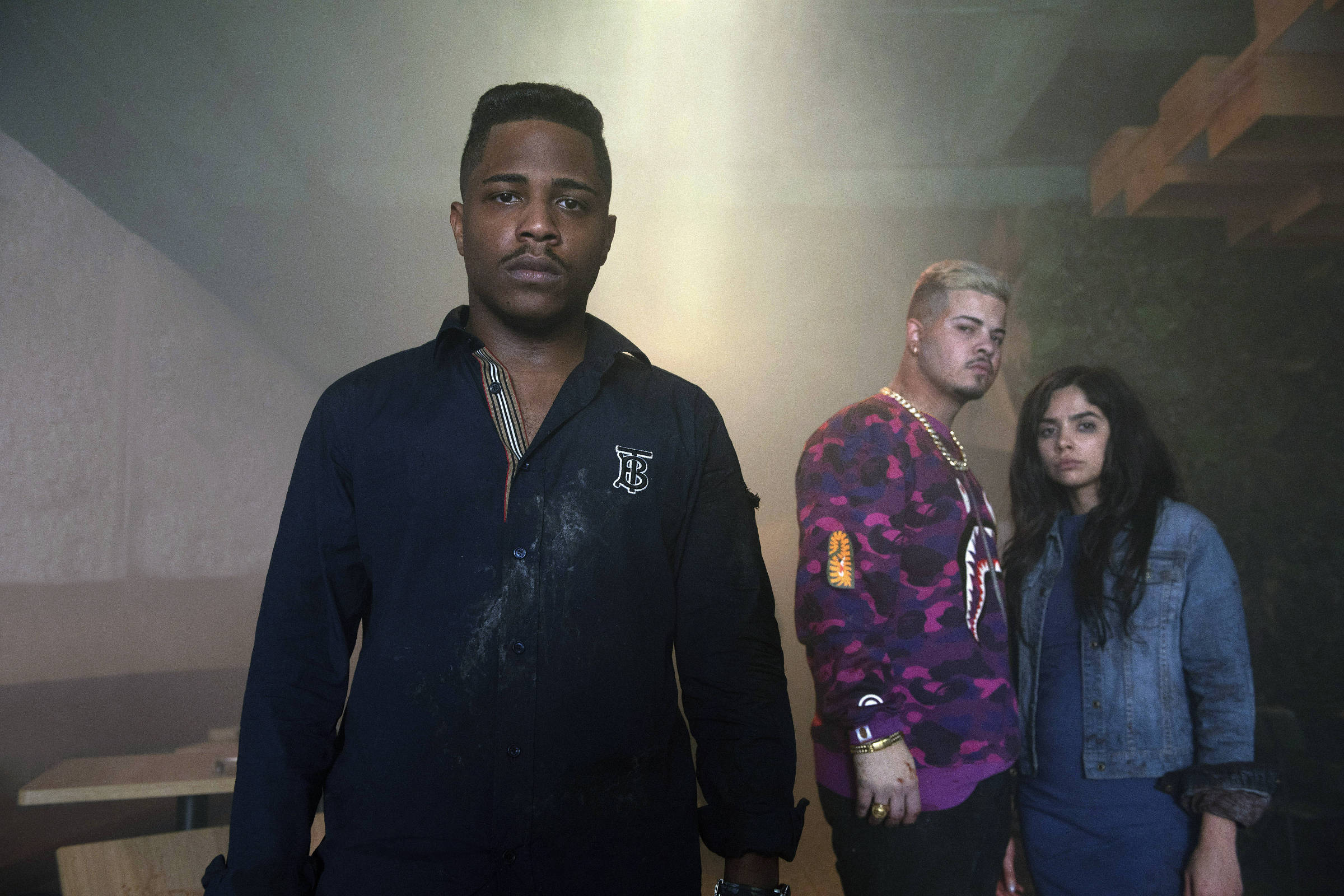 Cena da quarta temporada da série 'Sintonia'. (Foto: Helena Yoshioka/Netflix)