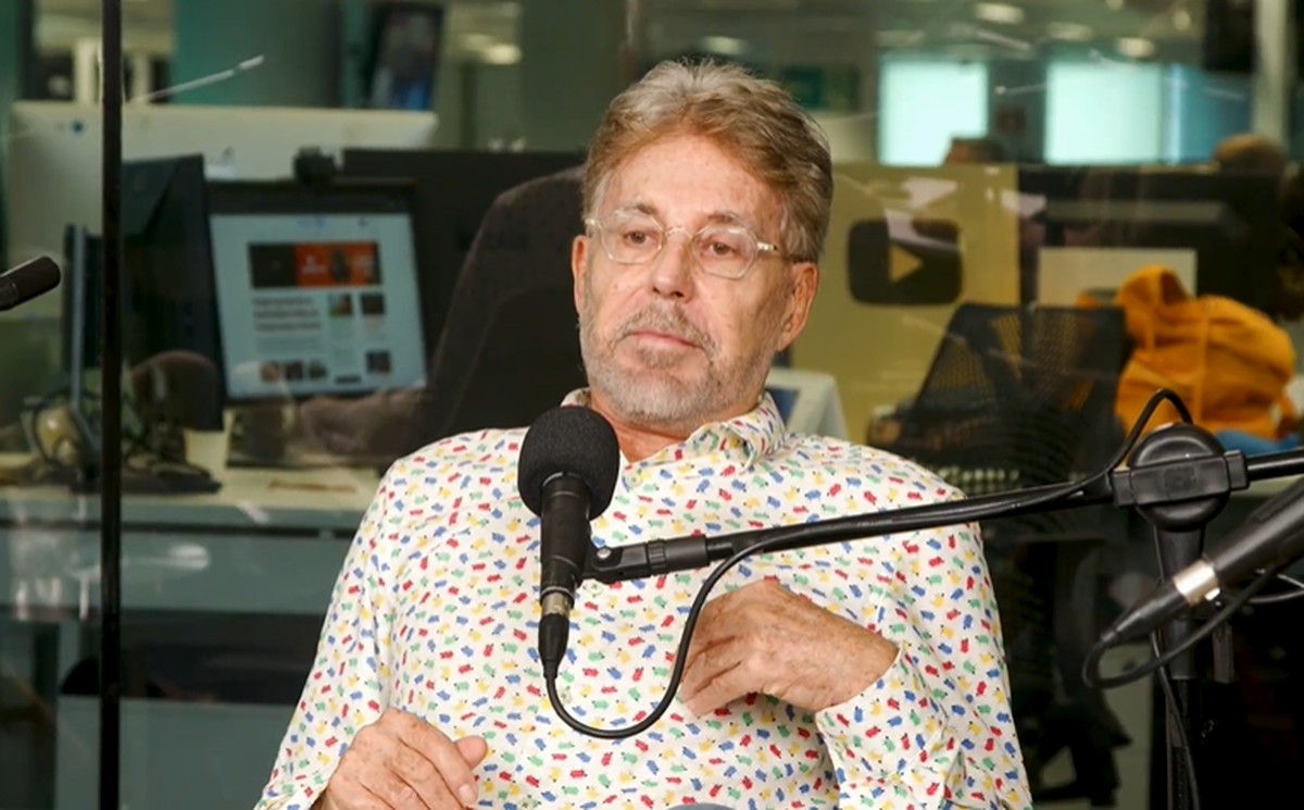 Edwin Luisi no videocast 'Novelão' (Foto: Reprodução)