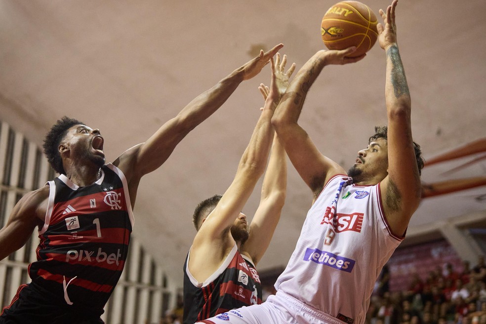Flamengo x Franca - jogo 3 da semifinal do NBB 2024/2025. (Foto: Marcos Limonti/Sesi Franca Basquete)