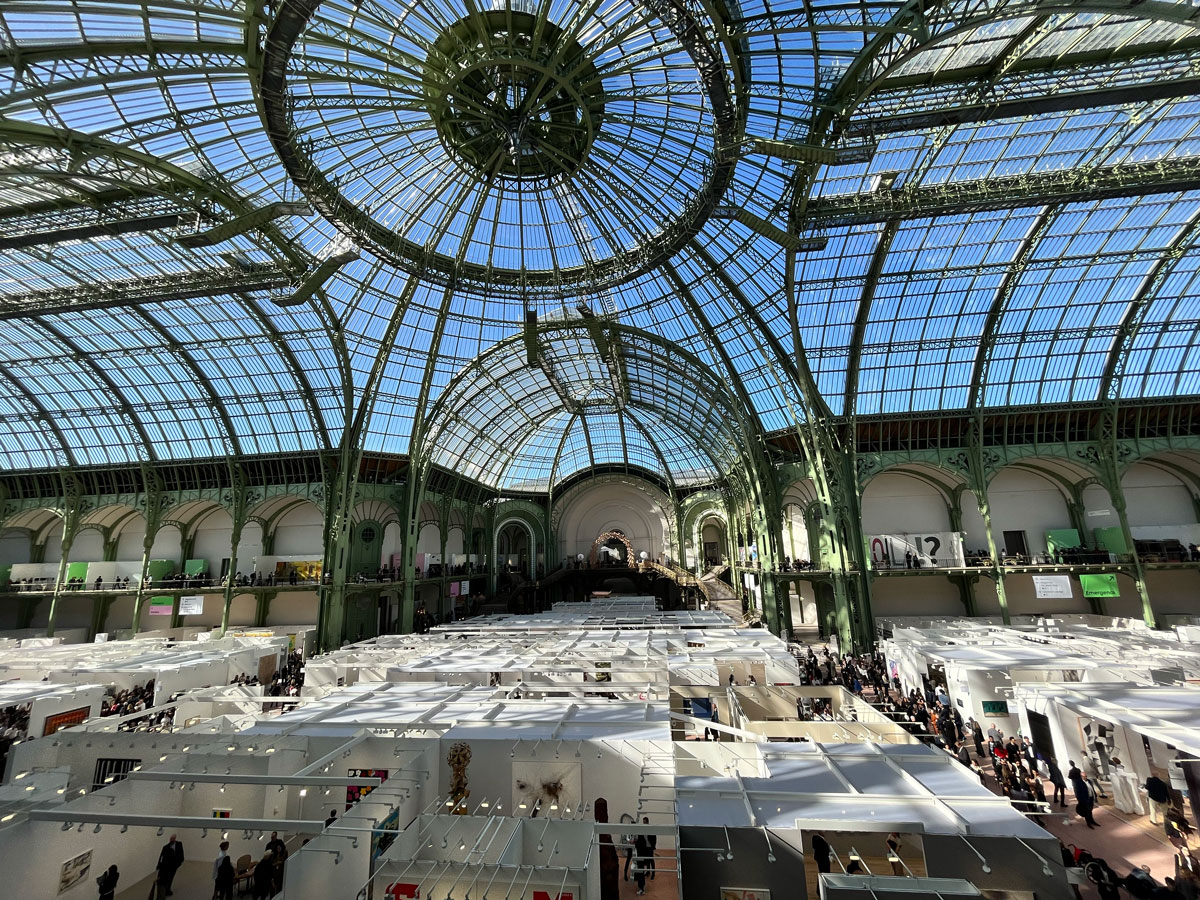 O Grand Palais, onde a Art Basel Paris está acontecendo pela primeira vez. (Foto: Maximilíano Durón/ARTnews)