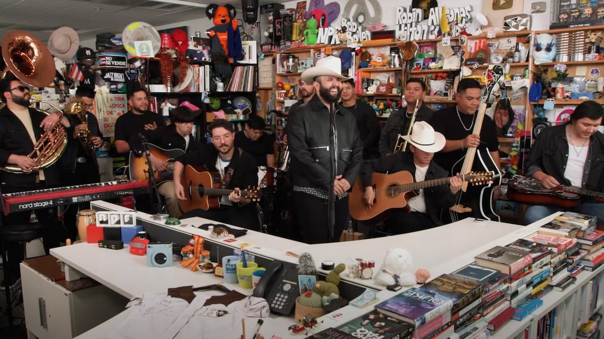 Grupo Frontera e Carin León celebram a música mexicana no Tiny Desk da NPR