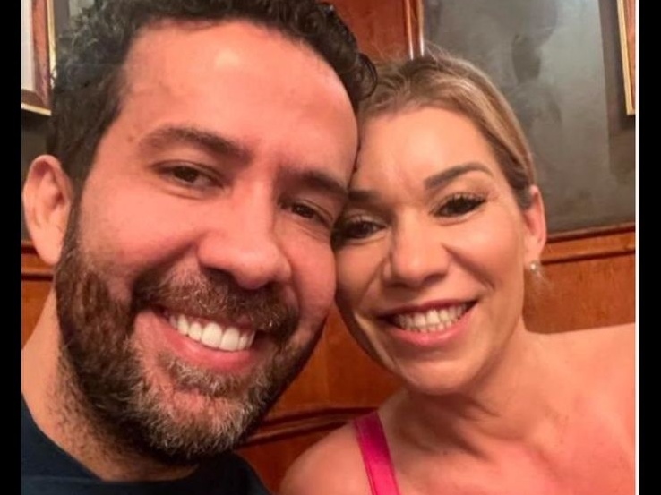 André Janones e Leandra Guedes (Foto: Reprodução/Instagram)