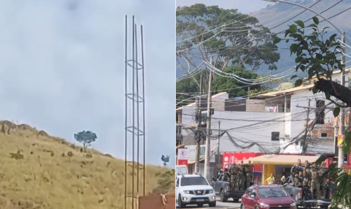 Bope realiza operação no Largo do Correia, na Zona Oeste do Rio de Janeiro