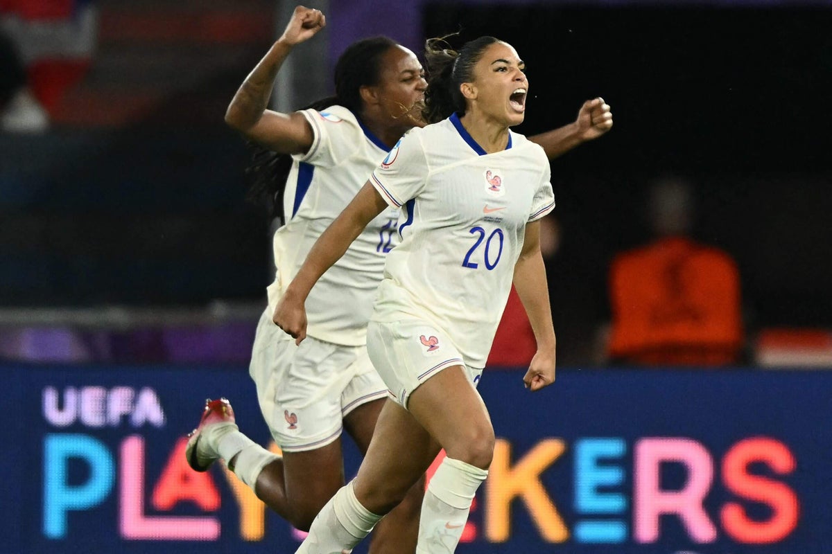 Delphine Cascarino exibe garra e talento pela França na Eurocopa feminina