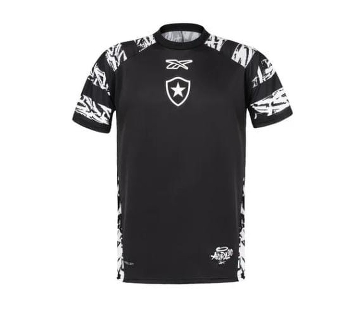 Camisa de aquecimento do Botafogo para 2025/26 (Foto: Divulgação)