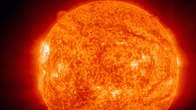 Explosão solar (Foto: Divulgação / Nasa)