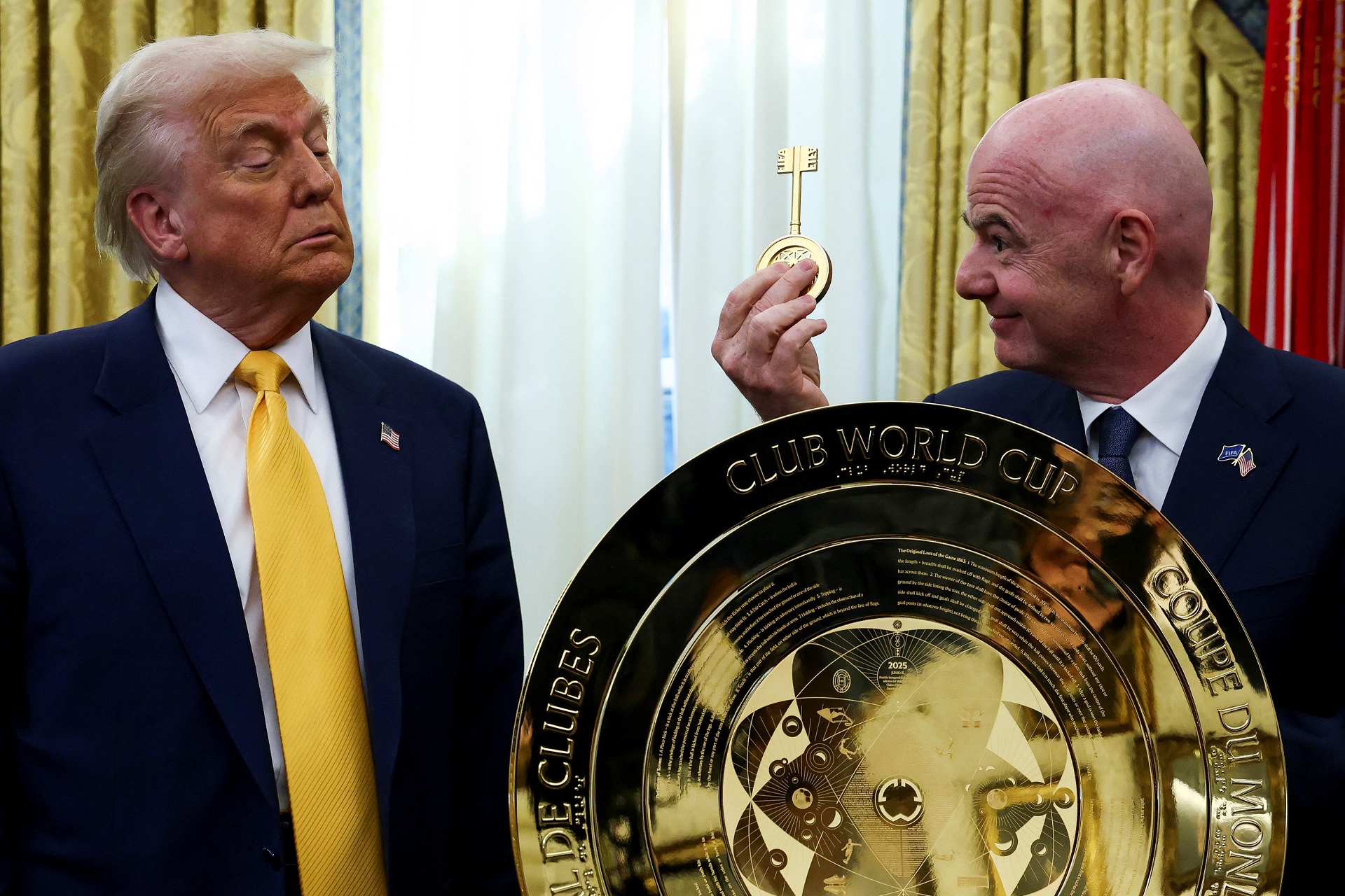 Trump anuncia presença na final do Mundial de Clubes da Fifa em Nova Jersey