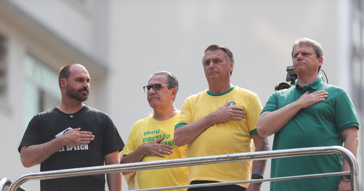 Bolsonaro afirma que desavença entre Eduardo e Tarcísio está resolvida
